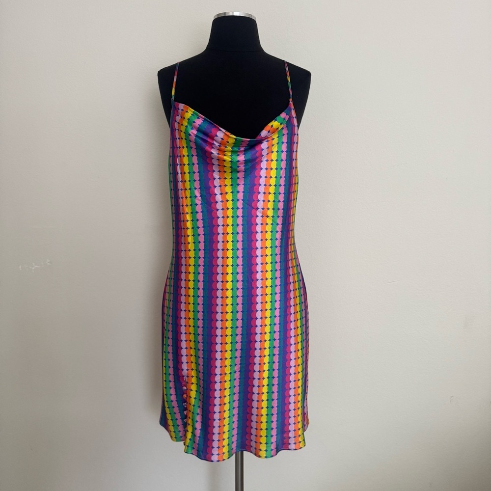 OLIVIA RUBIN Adaline Silk Dress Size 8 - Picture 3 of 7